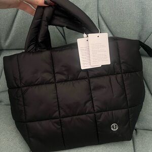 Lululemon Quilted Grid Small Tote Bag 5L new with tag $98